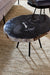 Phillips Collection Home Decor Phillips Collection Petrified Coffee Table, Round, Metal Black Base