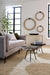 Phillips Collection Home Decor Phillips Collection Petrified Coffee Table, Round, Metal Black Base