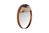 Phillips Collection Home Decor Phillips Collection Petrified Slice Mirror, Copper Frame, Medium