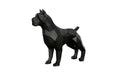 Phillips Collection Home Decor Phillips Collection Pitbull Facet Sculpture, Matte Black