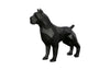 Phillips Collection Home Decor Phillips Collection Pitbull Facet Sculpture, Matte Black