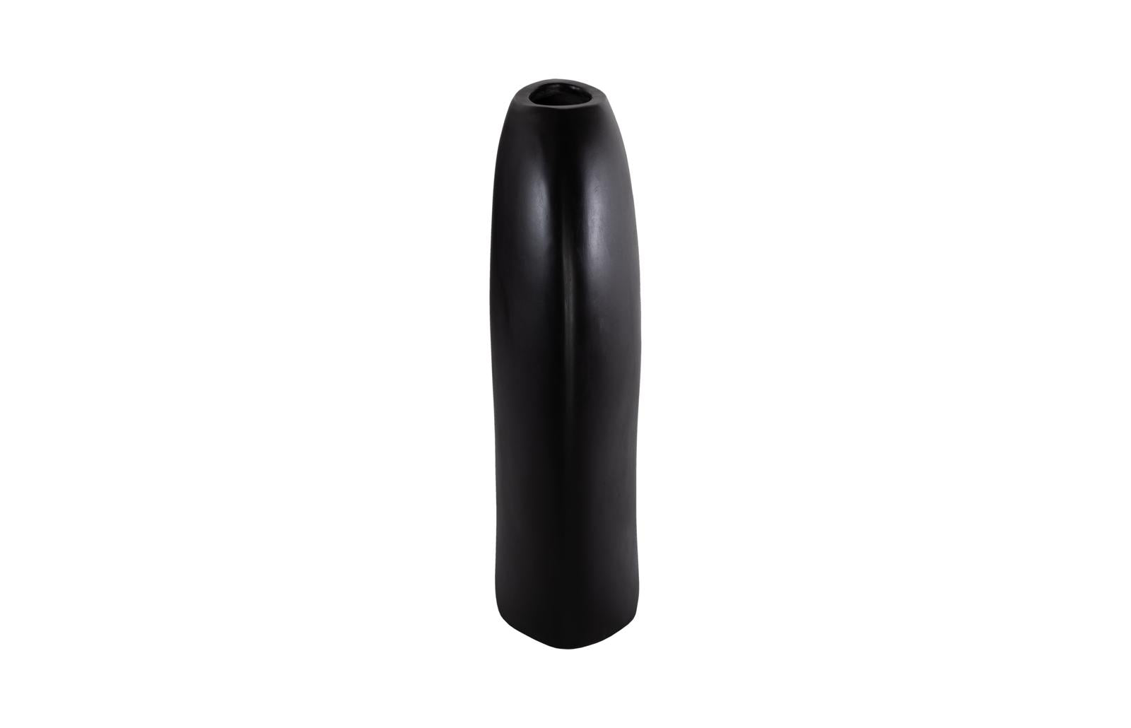 Phillips Collection Home Decor Phillips Collection Pod Vase, Large, Black Matte