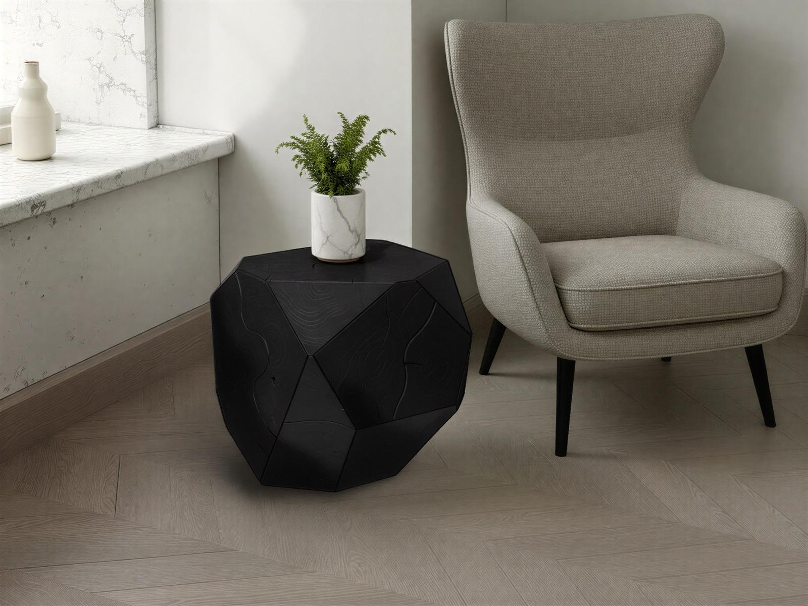 Phillips Collection Home Decor Phillips Collection Prism Coffee Table, Black Finish ID115916