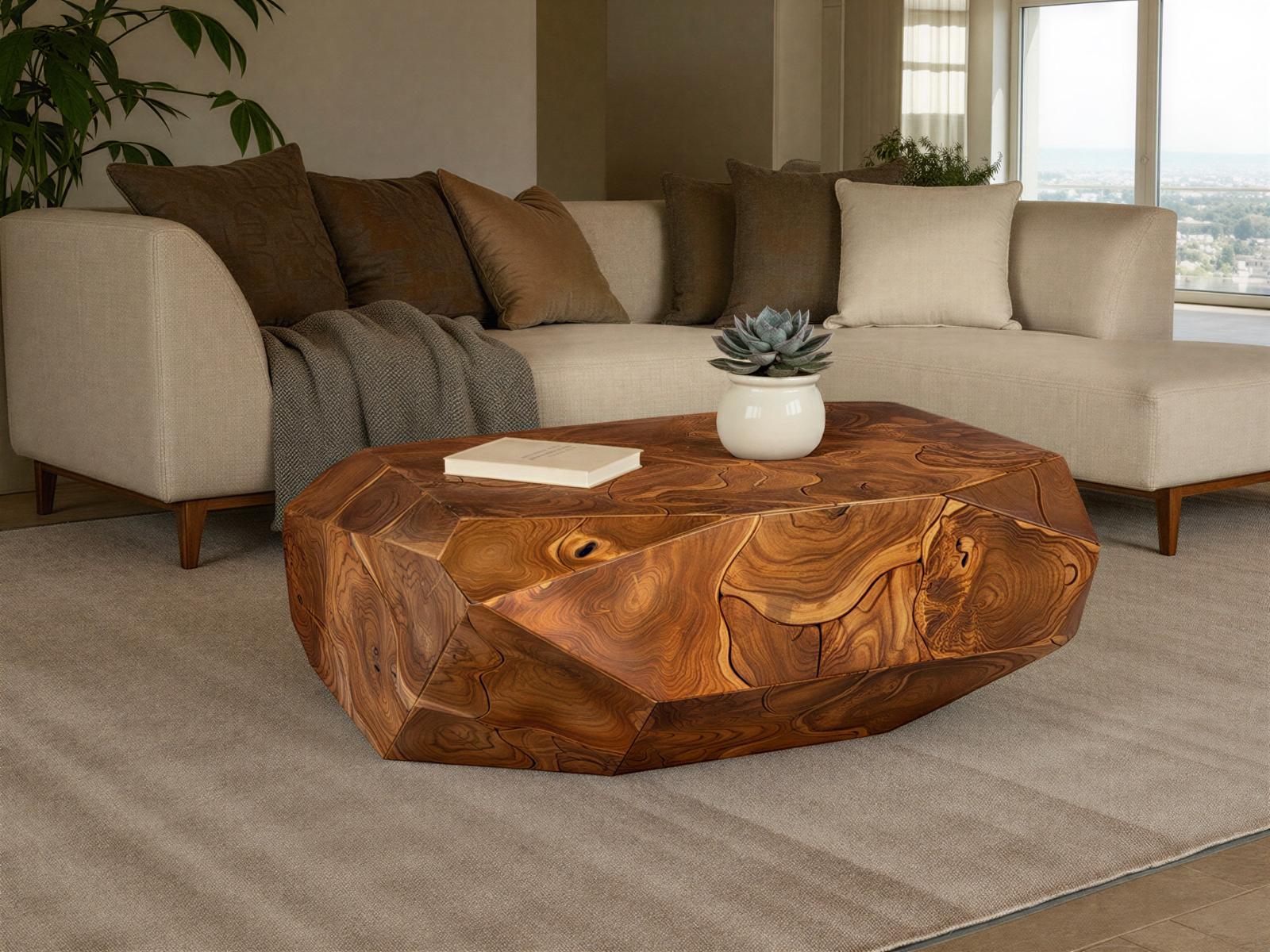 Phillips Collection Home Decor Phillips Collection Prism Coffee Table, Natural ID115917