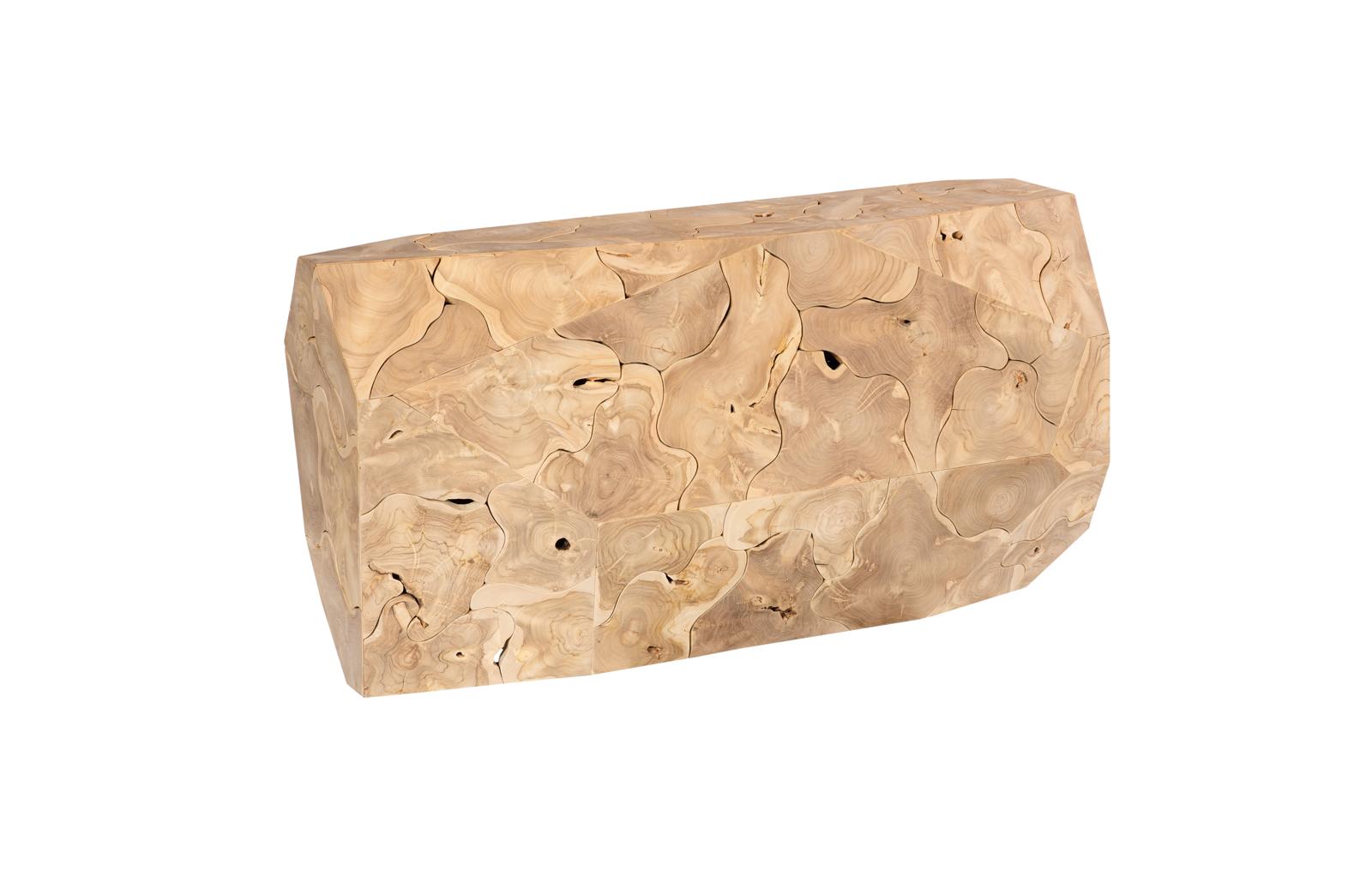 Phillips Collection Home Decor Phillips Collection Prism Console Table, Bleached