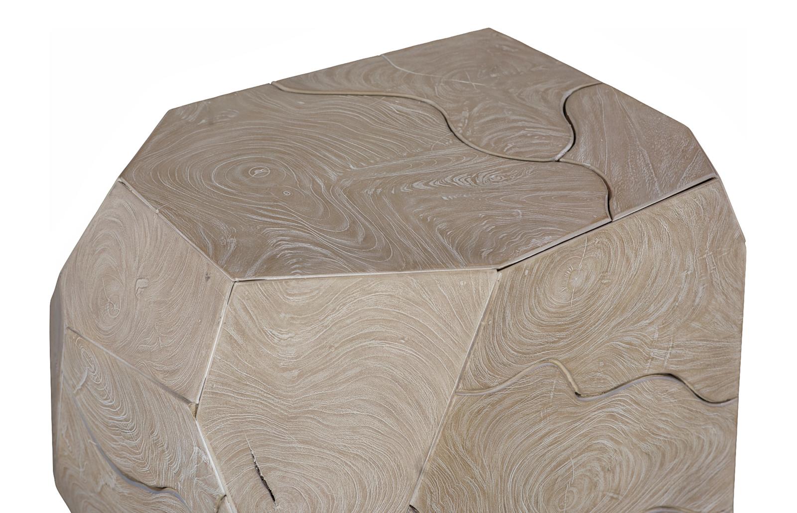 Phillips Collection Home Decor Phillips Collection Prism Side Table, Oat Finish