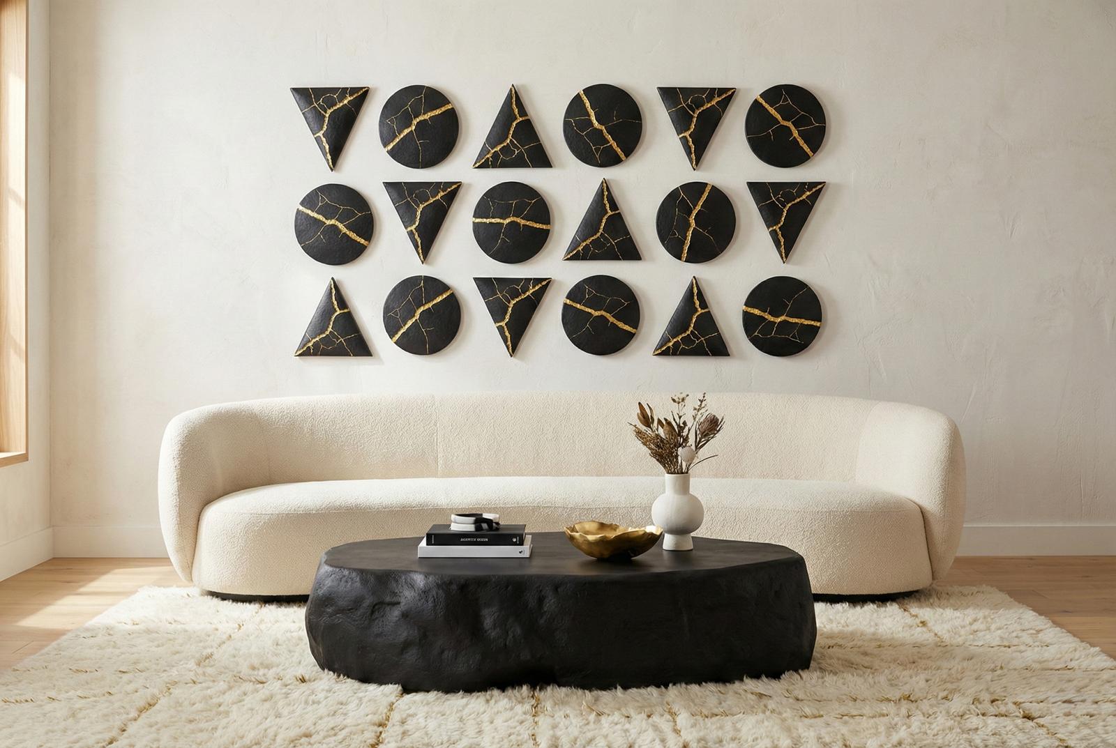 Phillips Collection Home Decor Phillips Collection Quarry Coffee Table, Extra Large, Black Glamstone