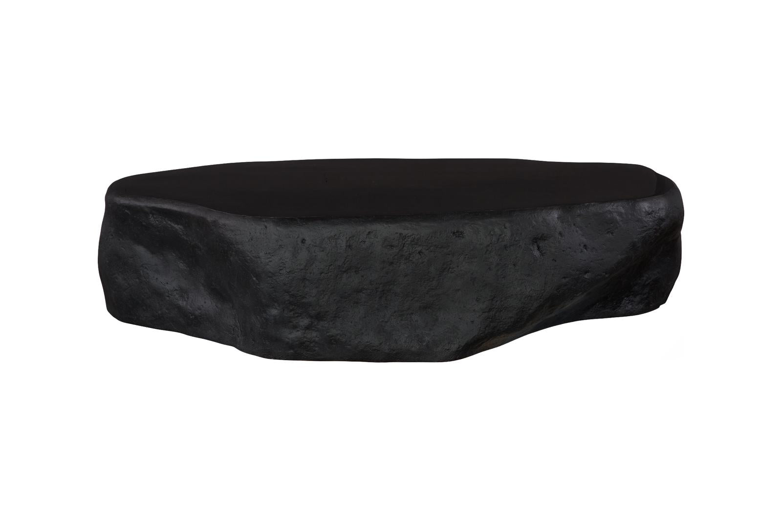 Phillips Collection Home Decor Phillips Collection Quarry Coffee Table, Extra Large, Black Glamstone