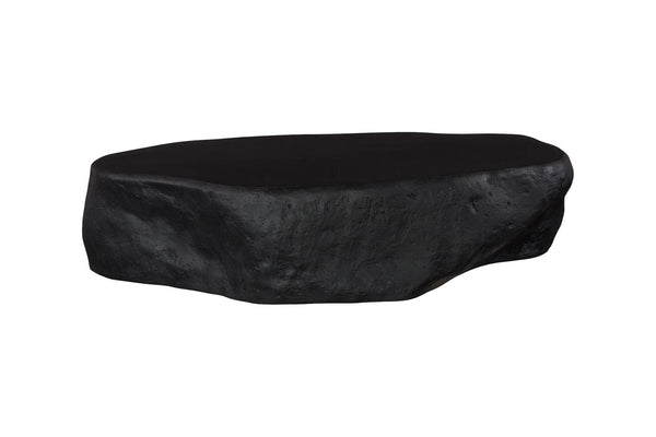 Phillips Collection Home Decor Phillips Collection Quarry Coffee Table, Extra Large, Black Glamstone