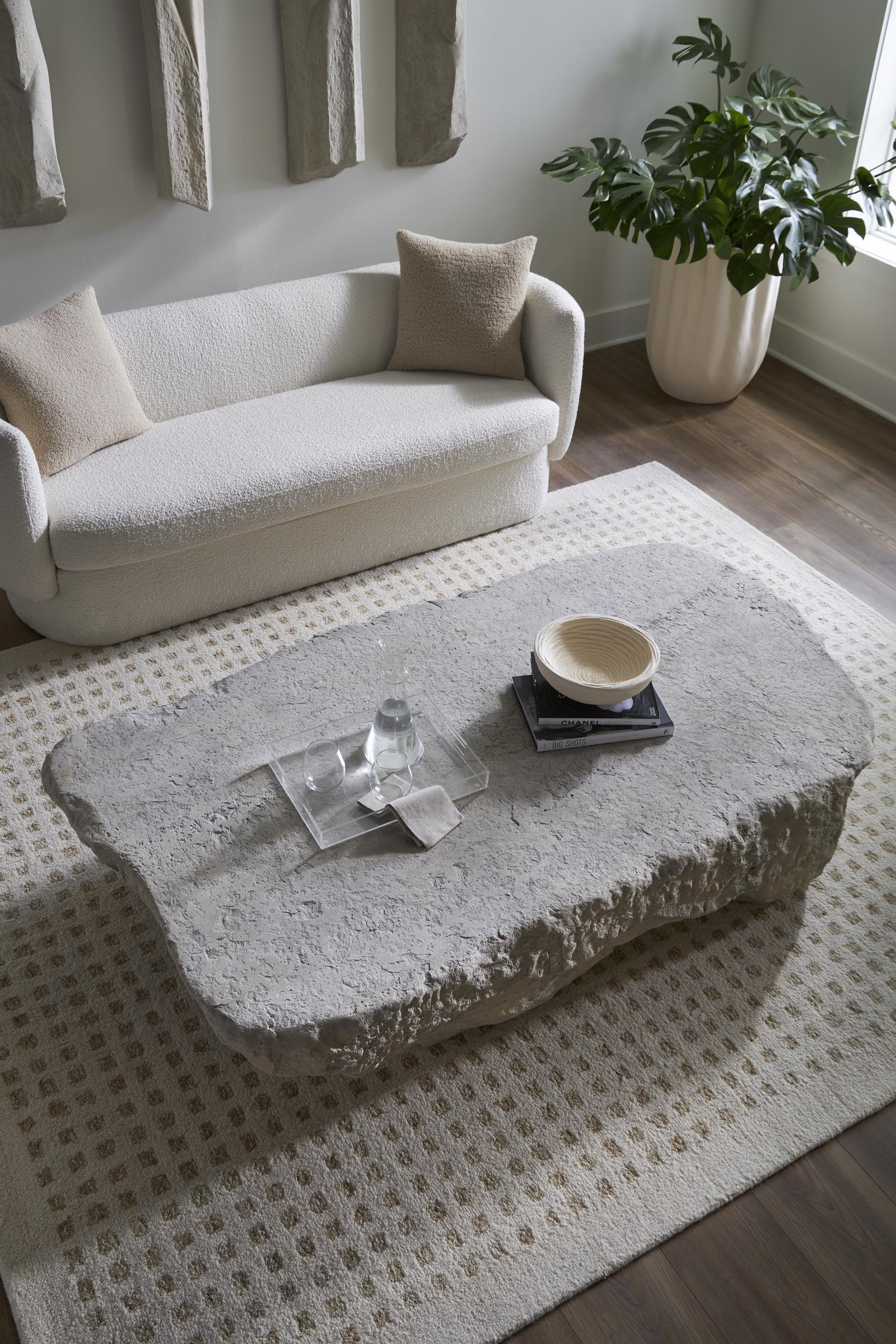 Phillips Collection Home Decor Phillips Collection Quarry Coffee Table, Extra Large, Roman Stone