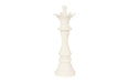 Phillips Collection Home Decor Phillips Collection Queen Chess Sculpture, Cast Stone White, Small
