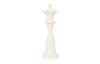 Phillips Collection Home Decor Phillips Collection Queen Chess Sculpture, Cast Stone White, Small
