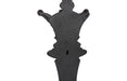 Phillips Collection Home Decor Phillips Collection Queen Chess Wall Decor, Cast Stone Black