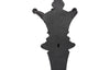 Phillips Collection Home Decor Phillips Collection Queen Chess Wall Decor, Cast Stone Black