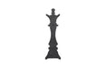 Phillips Collection Home Decor Phillips Collection Queen Chess Wall Decor, Cast Stone Black