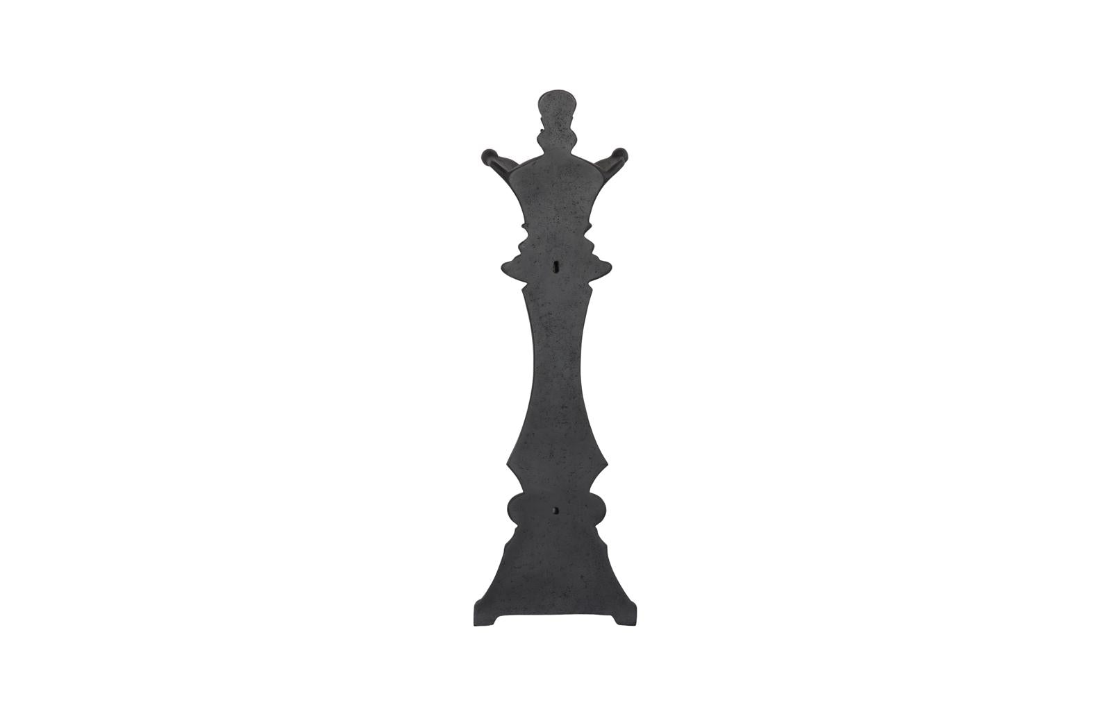 Phillips Collection Home Decor Phillips Collection Queen Chess Wall Decor, Cast Stone Black