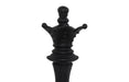 Phillips Collection Home Decor Phillips Collection Queen Chess Wall Decor, Cast Stone Black