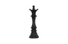 Phillips Collection Home Decor Phillips Collection Queen Chess Wall Decor, Cast Stone Black