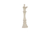 Phillips Collection Home Decor Phillips Collection Queen Chess Wall Decor, Cast Stone White
