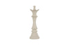 Phillips Collection Home Decor Phillips Collection Queen Chess Wall Decor, Cast Stone White