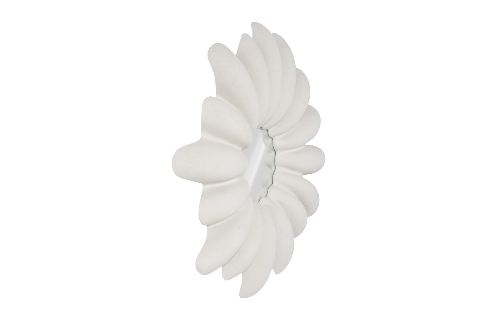 Phillips Collection Home Decor Phillips Collection Radial Shell Mirror, White Stone