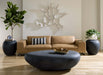 Phillips Collection Home Decor Phillips Collection River Stone Coffee Table, Charcoal Stone, Extra Large