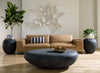 Phillips Collection Home Decor Phillips Collection River Stone Coffee Table, Charcoal Stone, Extra Large