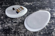 Phillips Collection Furniture Phillips Collection River Stone Coffee Table, Gel Coat White, Small