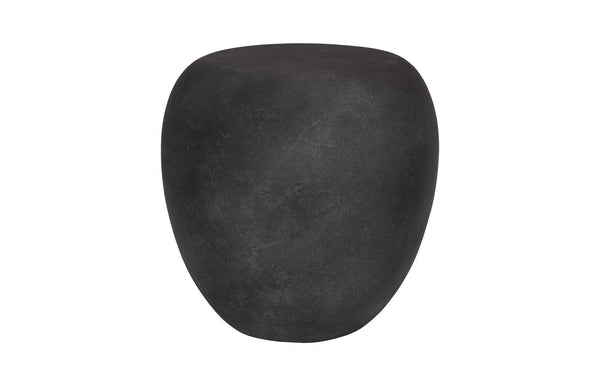 Phillips Collection Home Decor Phillips Collection River Stone Side Table, Charcoal Stone
