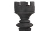 Phillips Collection Home Decor Phillips Collection Rook Chess Sculpture, Cast Stone Black