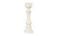 Phillips Collection Home Decor Phillips Collection Rook Chess Sculpture, Cast Stone White