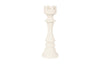 Phillips Collection Home Decor Phillips Collection Rook Chess Sculpture, Cast Stone White, Small