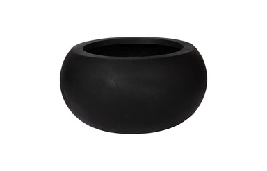Phillips Collection Home Decor Phillips Collection Rounded Planter, Large, Black