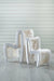 Phillips Collection Furniture Phillips Collection Seat Belt Dining Chair, White/Off-White