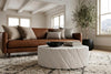Phillips Collection Home Decor Phillips Collection Shear Coffee Table, Oval, White Stone