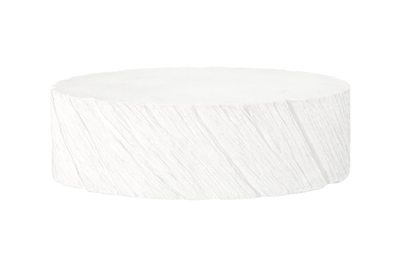 Phillips Collection Home Decor Phillips Collection Shear Coffee Table, Oval, White Stone