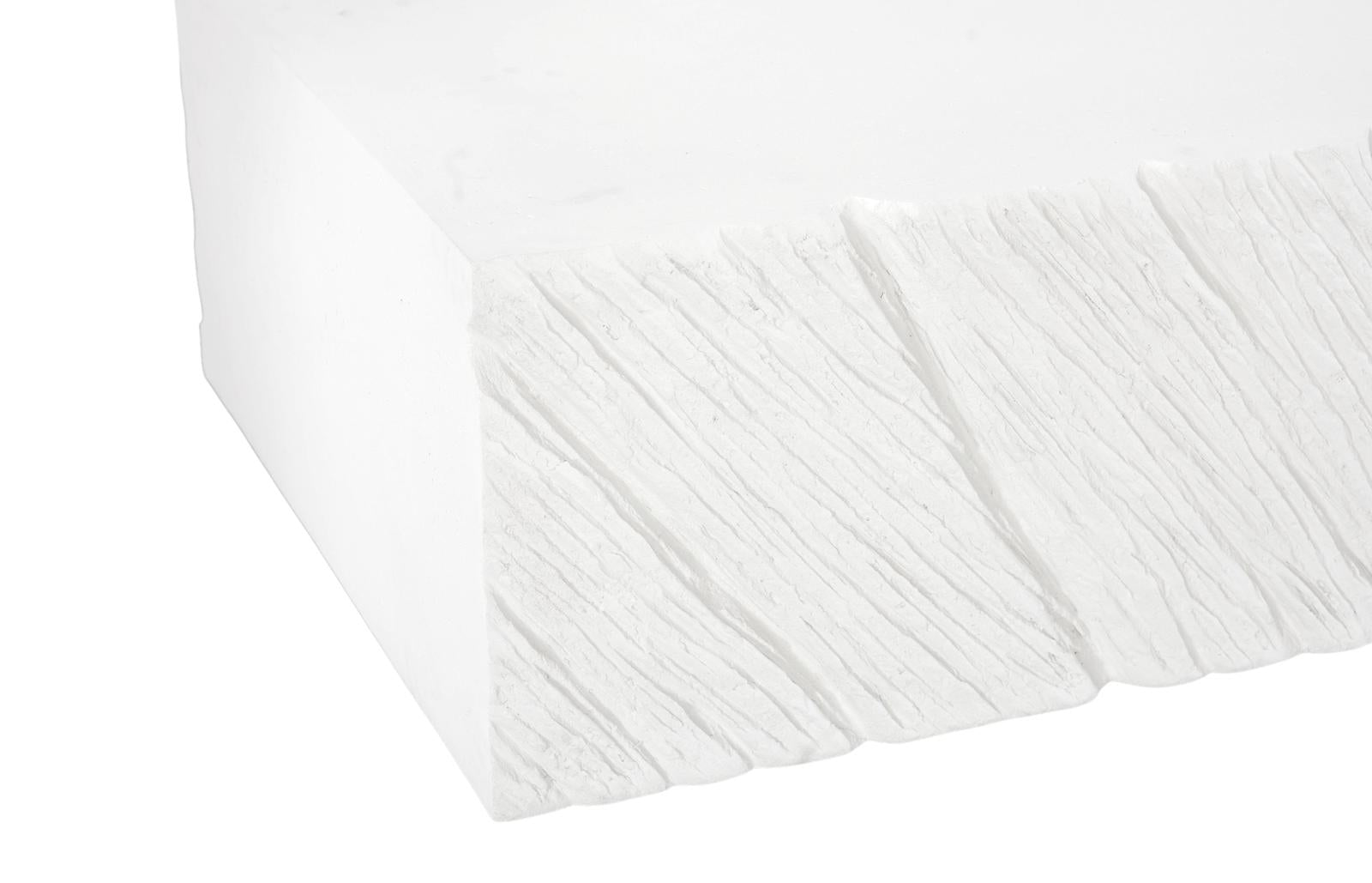 Phillips Collection Home Decor Phillips Collection Shear Coffee Table, Rectangle, White Stone