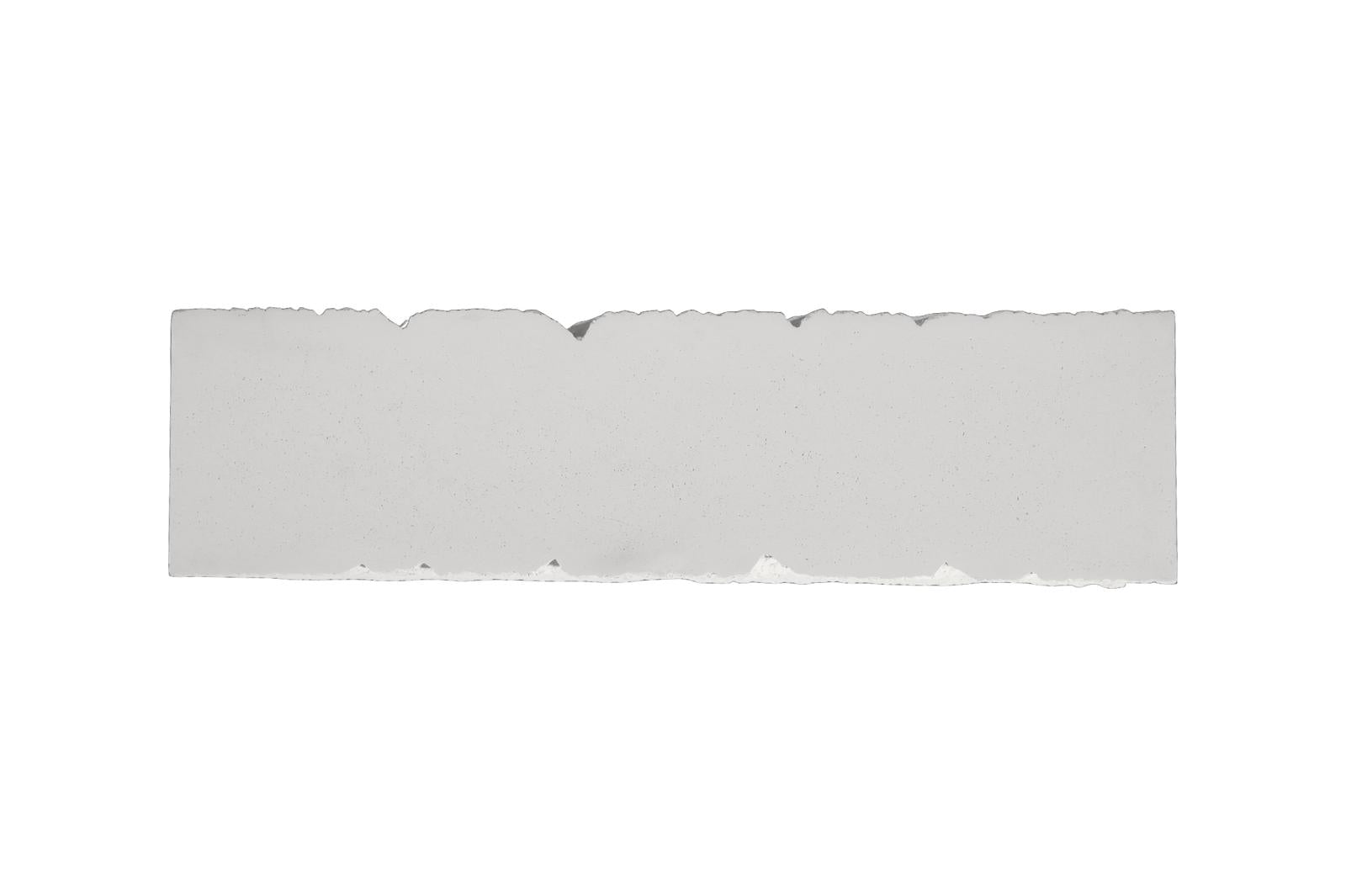 Phillips Collection Home Decor Phillips Collection Shear Console  Table, Rectangle, White Stone