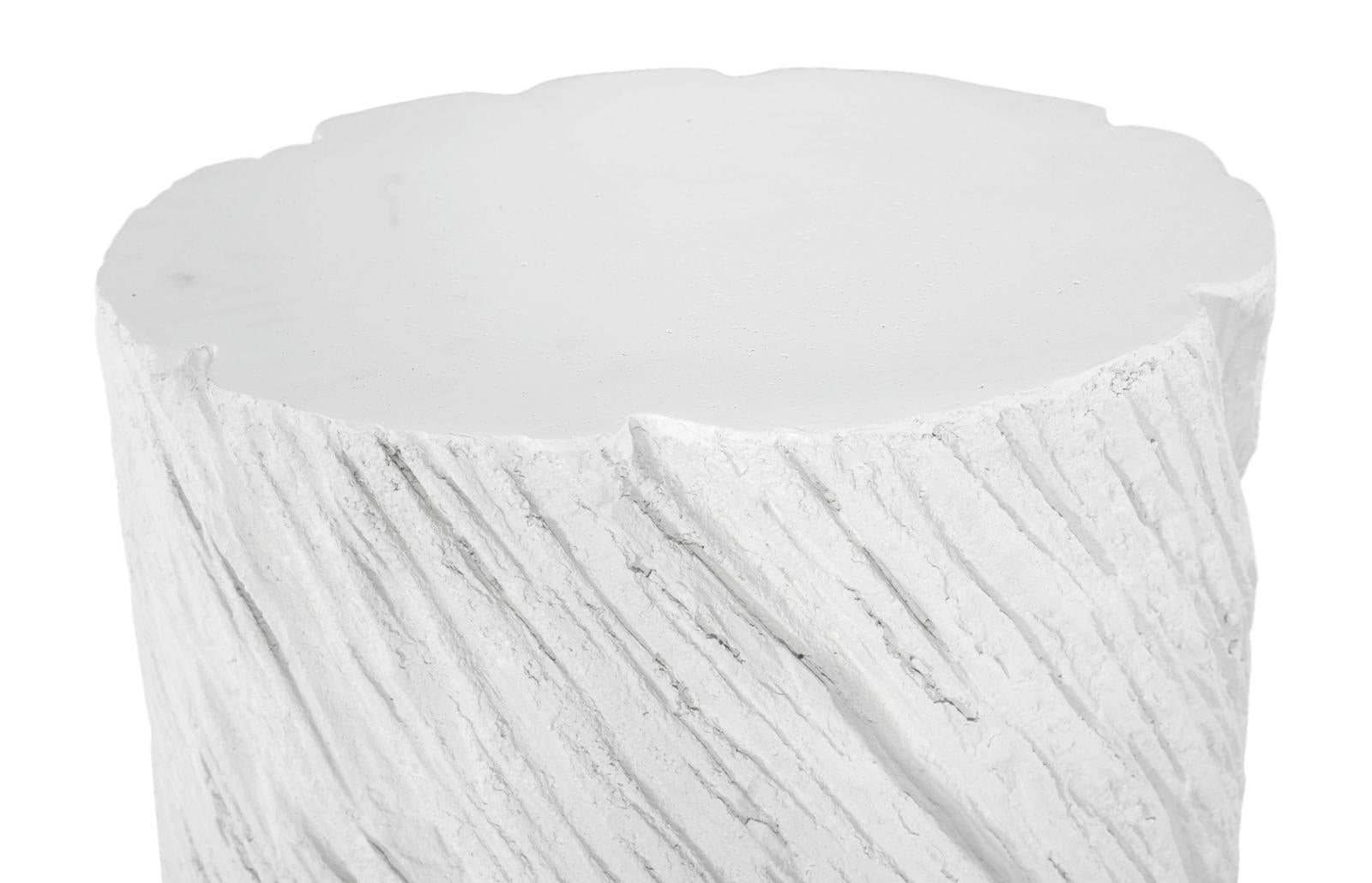 Phillips Collection Home Decor Phillips Collection Shear Side Table, Oval, White Stone