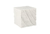 Phillips Collection Home Decor Phillips Collection Shear Side Table, Square, White Stone