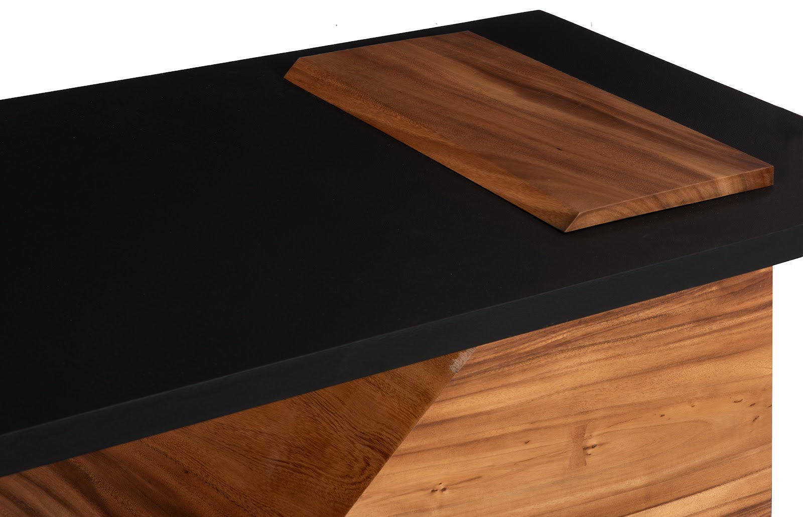 Phillips Collection Home Decor Phillips Collection Slant Coffee Table, Natural/Black