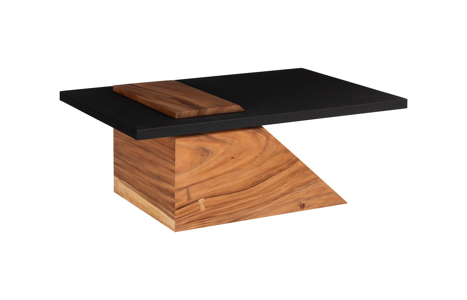 Phillips Collection Home Decor Phillips Collection Slant Coffee Table, Natural/Black