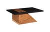 Phillips Collection Home Decor Phillips Collection Slant Coffee Table, Natural/Black