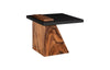 Phillips Collection Home Decor Phillips Collection Slant Side Table, Natural/Black