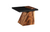 Phillips Collection Home Decor Phillips Collection Slant Side Table, Natural/Black