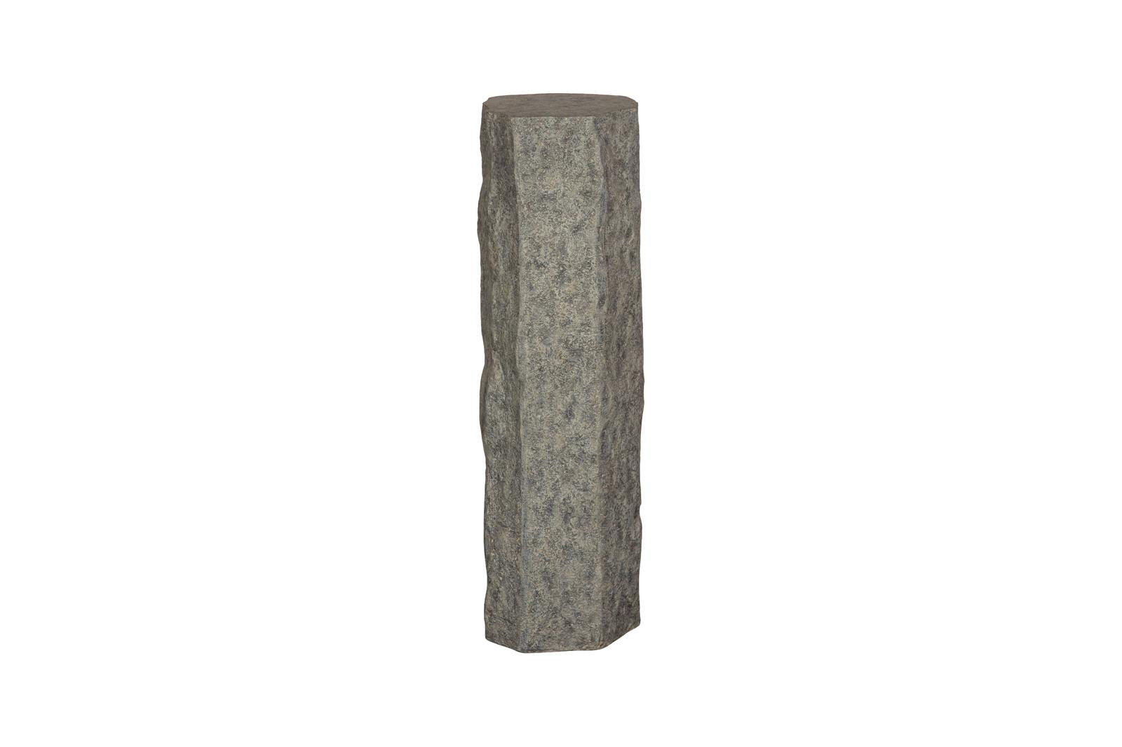 Phillips Collection Home Decor Phillips Collection Splinter Stone Pedestal, Resin, LG