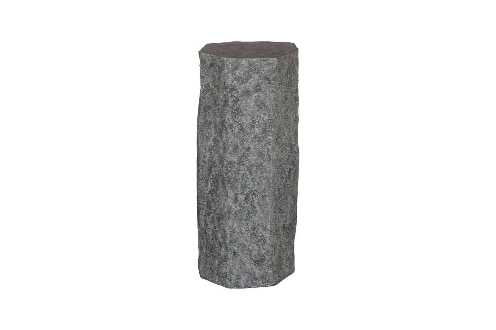 Phillips Collection Home Decor Phillips Collection Splinter Stone Pedestal, Resin, MD
