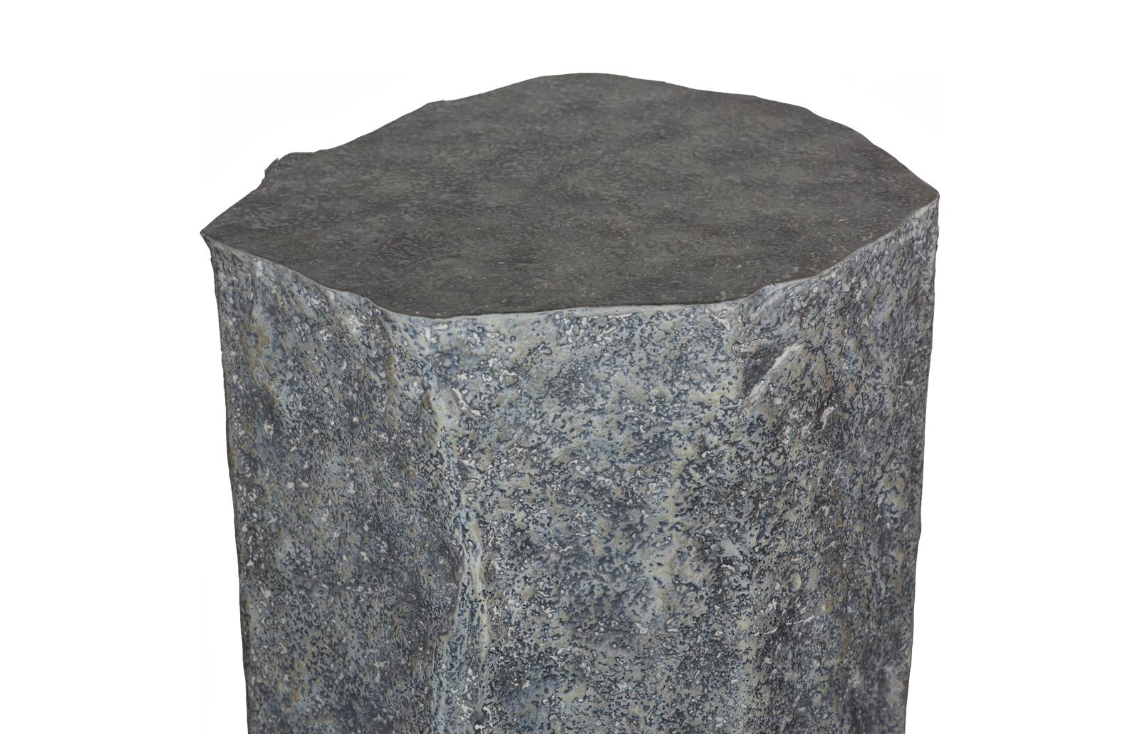 Phillips Collection Home Decor Phillips Collection Splinter Stone Pedestal, Resin, SM