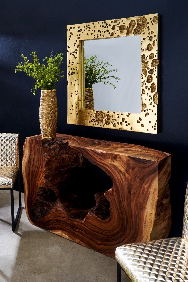 Phillips Collection Home Oversized LTL - Rate to be Quoted Phillips Collection Splotch Mirror, Gold Leaf