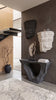 Phillips Collection Home Decor Phillips Collection Strata Console, Charcoal Stone
